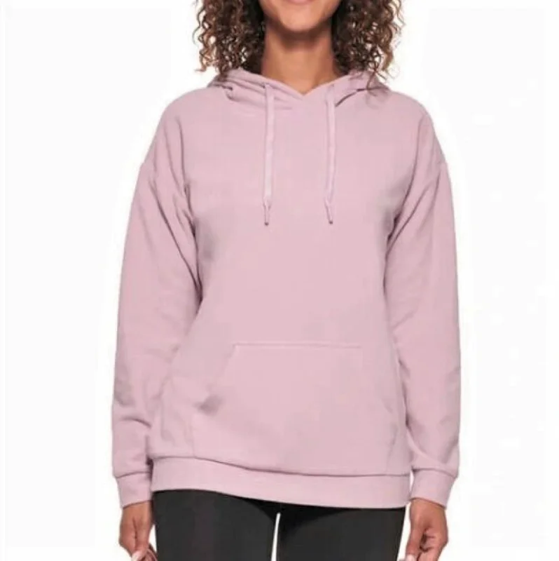 Andrew Marc Marc NY Women's Cozy Cotton Blend Kangaroo Pocket Pullover Sweatshirt Drawstring Hoodie Keyhole Neck Pullover Andrew Marc Marc NY Women's Cozy Cotton Blend Kangaroo Pocket Pullover Sweatshirt Drawstring Hoodie Keyhole Neck Pullover