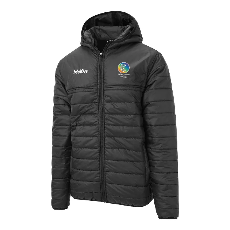 Mc Keever Ballinascarthy Camogie Core 22 Puffa Jacket - Adult - Black Bomber Jacket Anorak Windbreaker Mc Keever Ballinascarthy Camogie Core 22 Puffa Jacket - Adult - Black Bomber Jacket Anorak Windbreaker