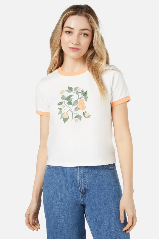 Pear Tshirt Lace Blend Ribbed Blend Corduroy Blend